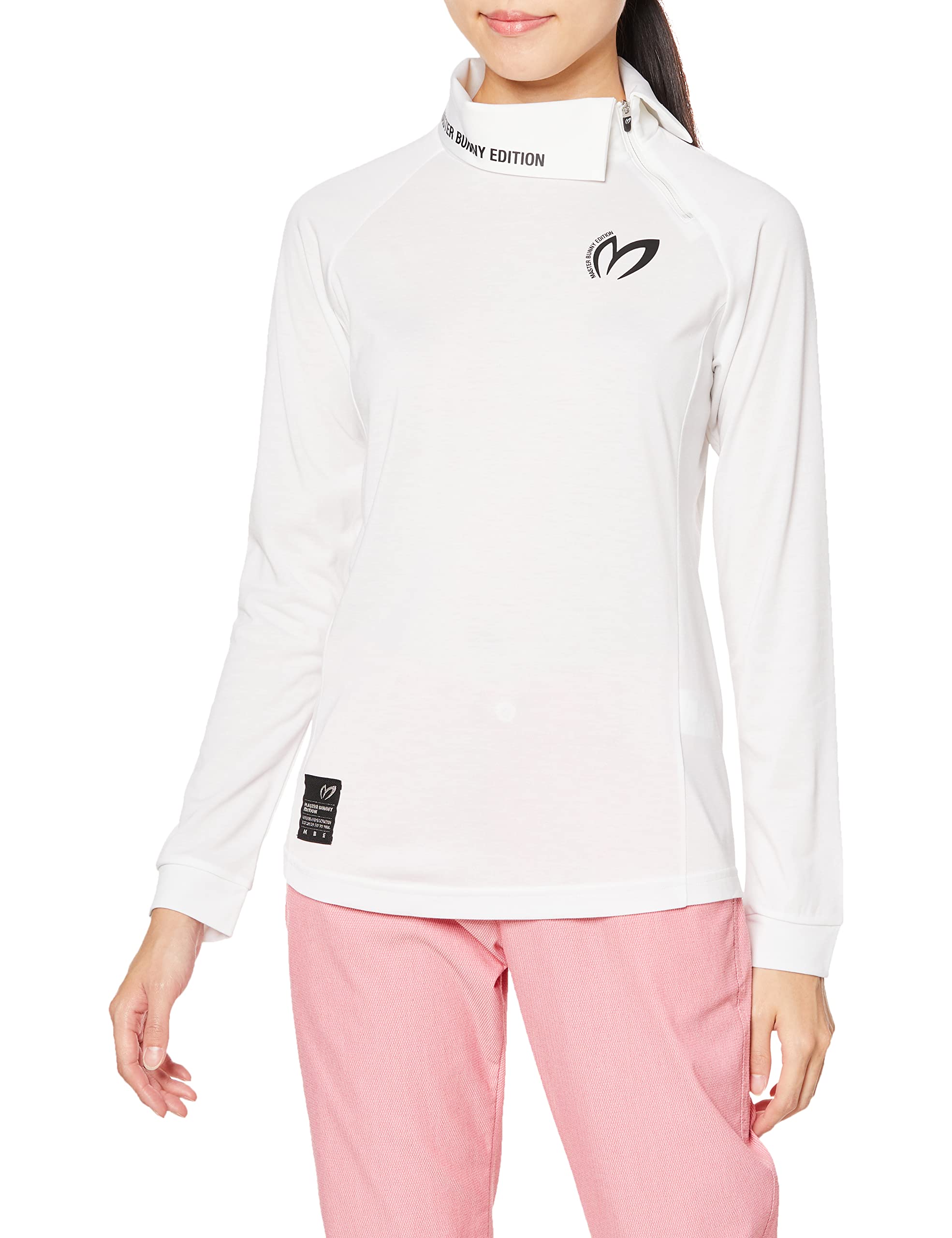 Amazon | [マスターバニー] レディース 長袖 ハイネックシャツ